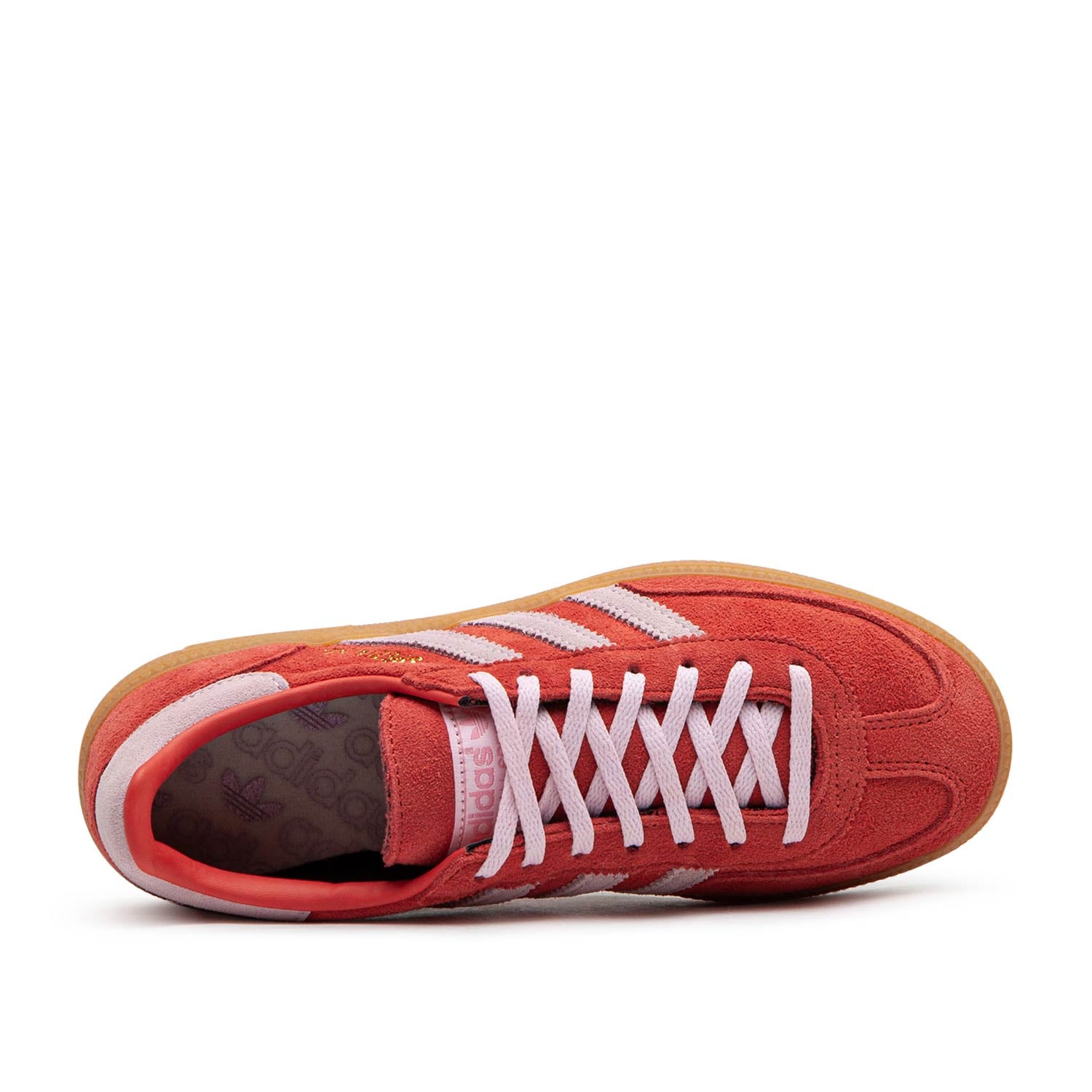Damen Handball Spezial Sneaker (Rot / Rose / Gum)