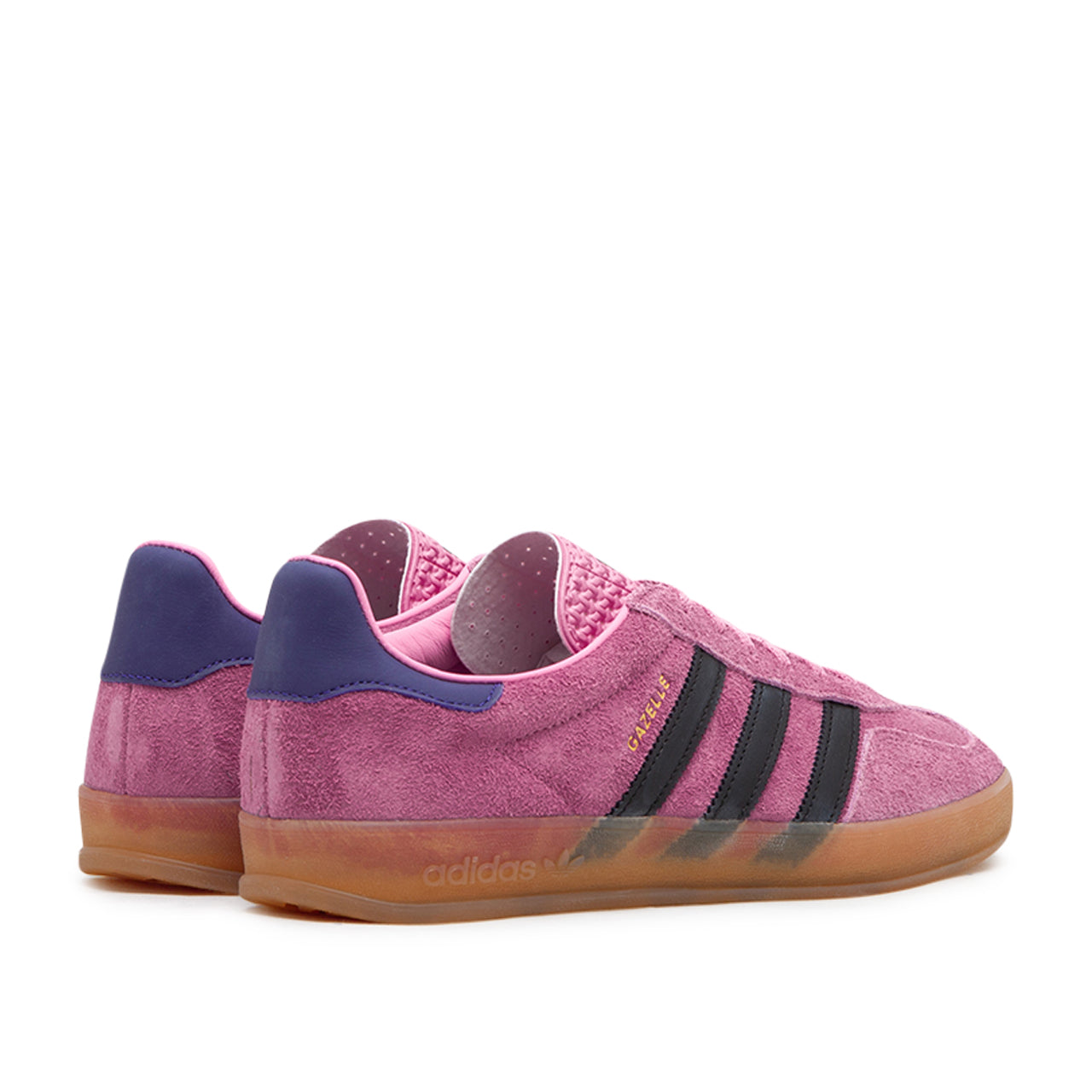 Gazelle Indoor Sneaker für Damen (Pink / Schwarz / Gum)