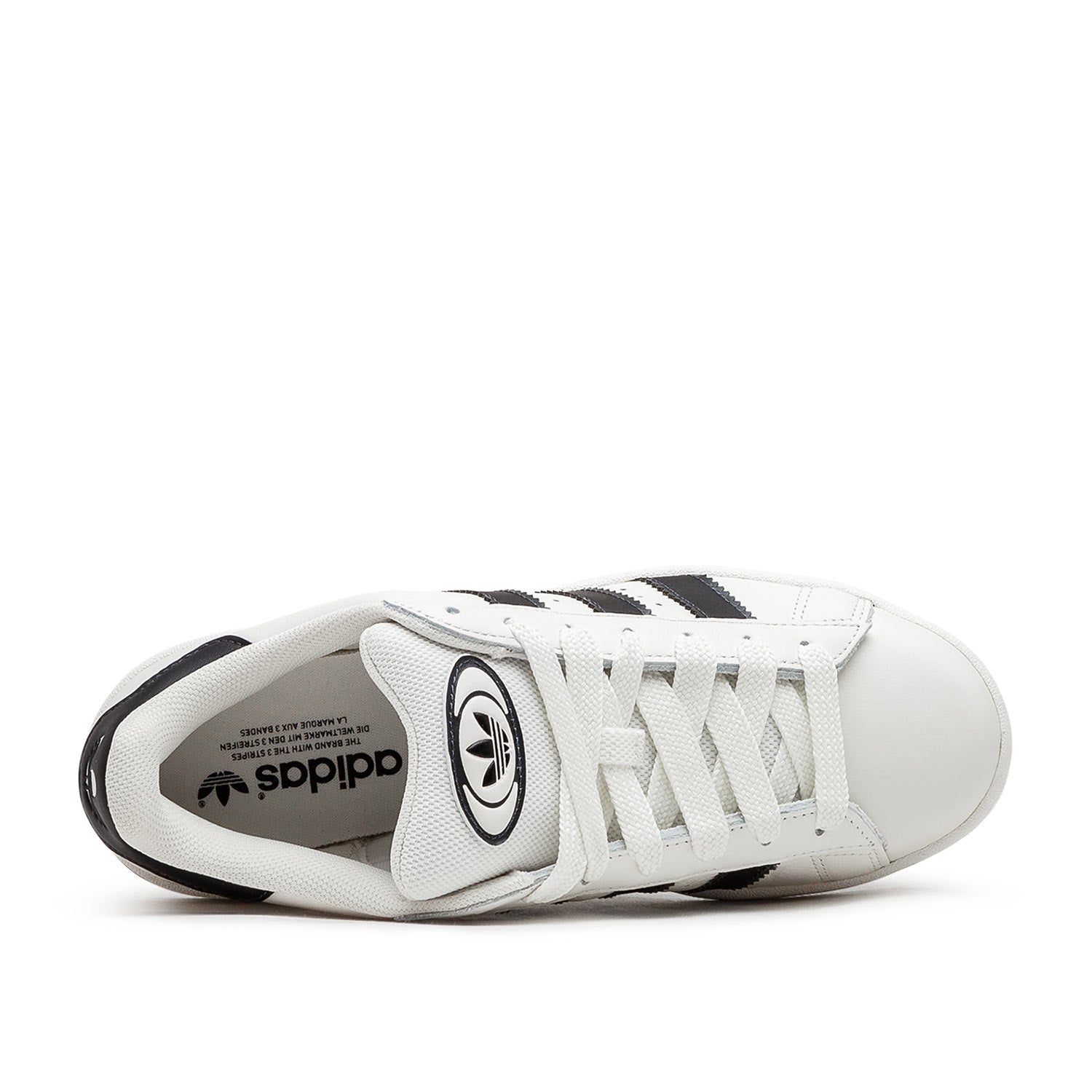 Retro Campus Sneaker (Weiß / Schwarz)