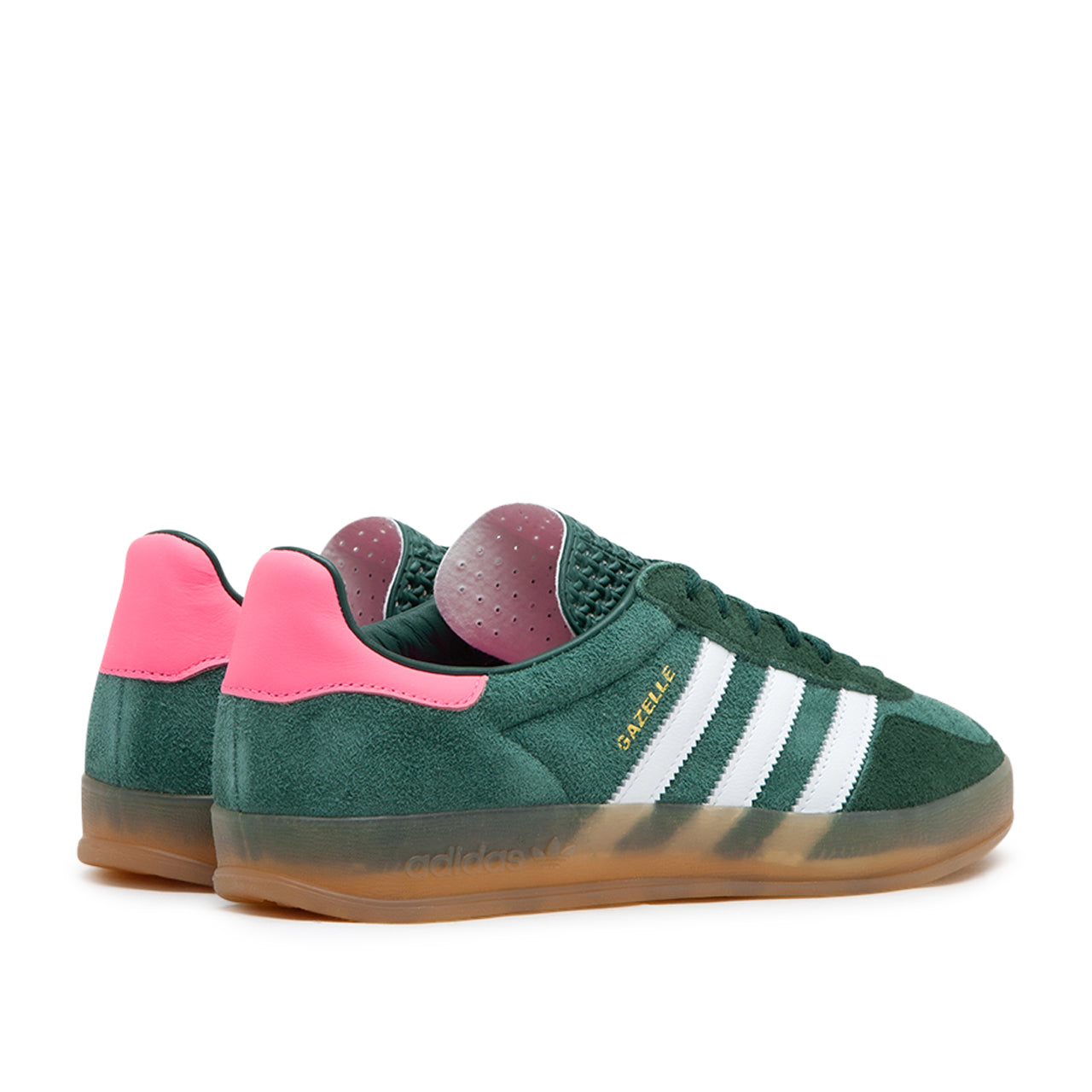 Gazelle Indoor Sneaker für Damen (Grün / Pink / Gum)