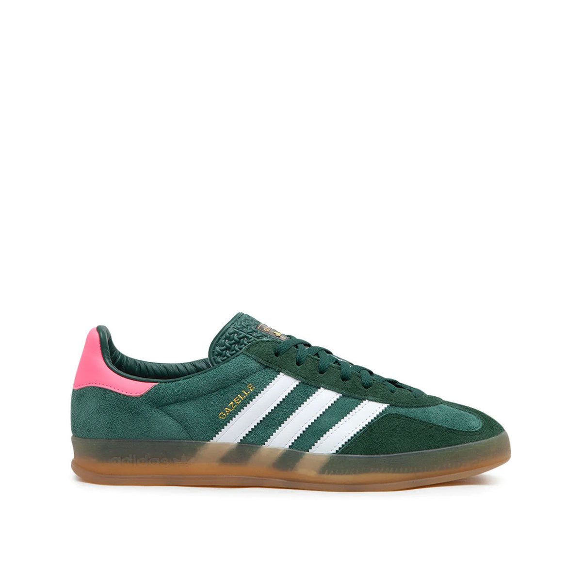 Gazelle Indoor Sneaker für Damen (Grün / Pink / Gum)