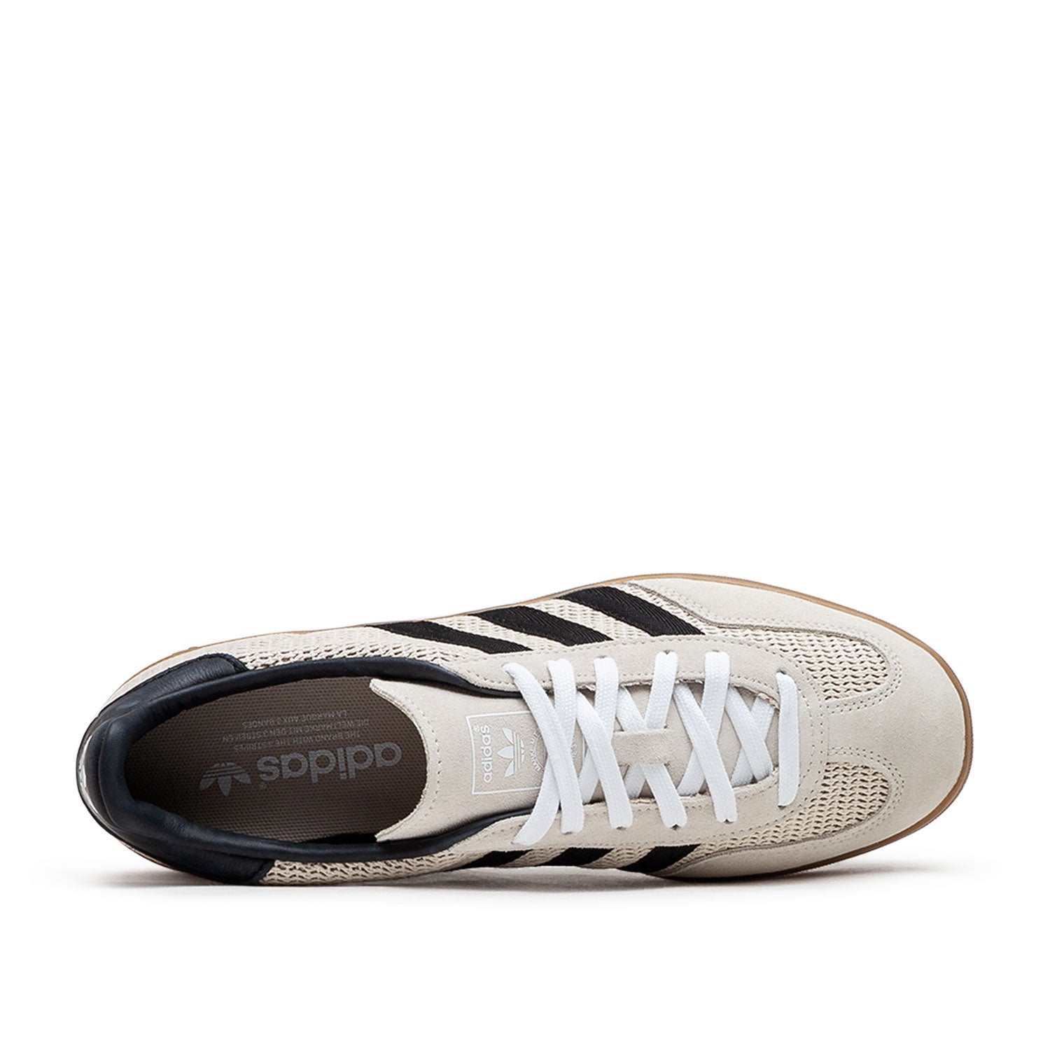 Indoor Gazelle Sneakers (Beige / Schwarz)