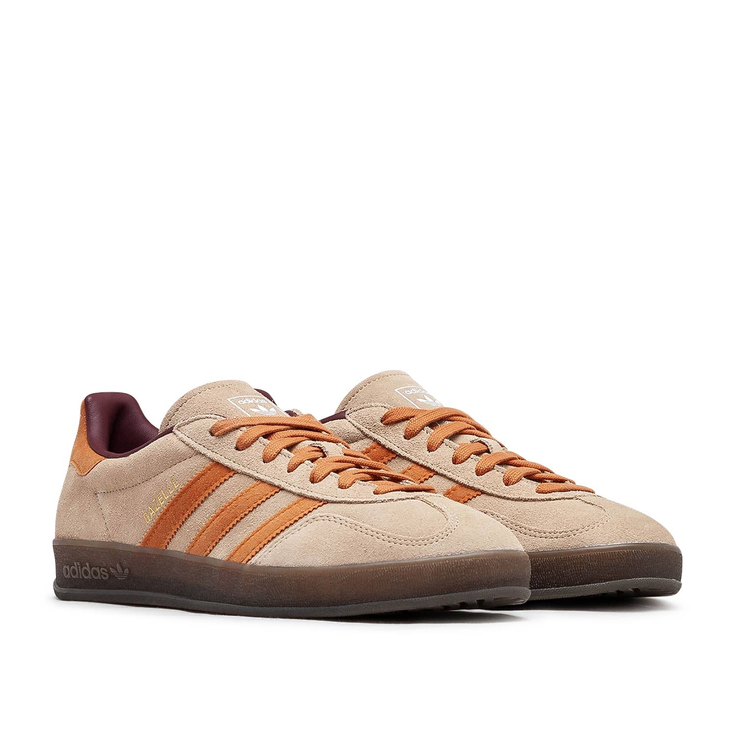 Indoor Gazelle Sneaker (Braun / Orange)