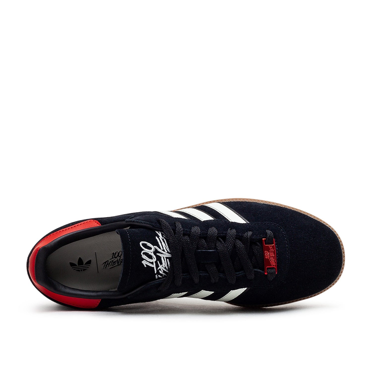 Kollaborative Palos Hills Sneakers (Schwarz / Weiß / Rot)