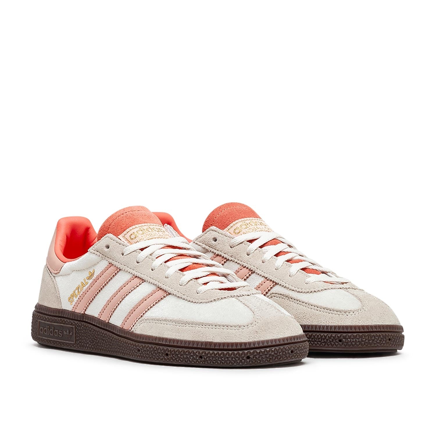 Damen Handball Spezial Sneakers (Beige / Pink)