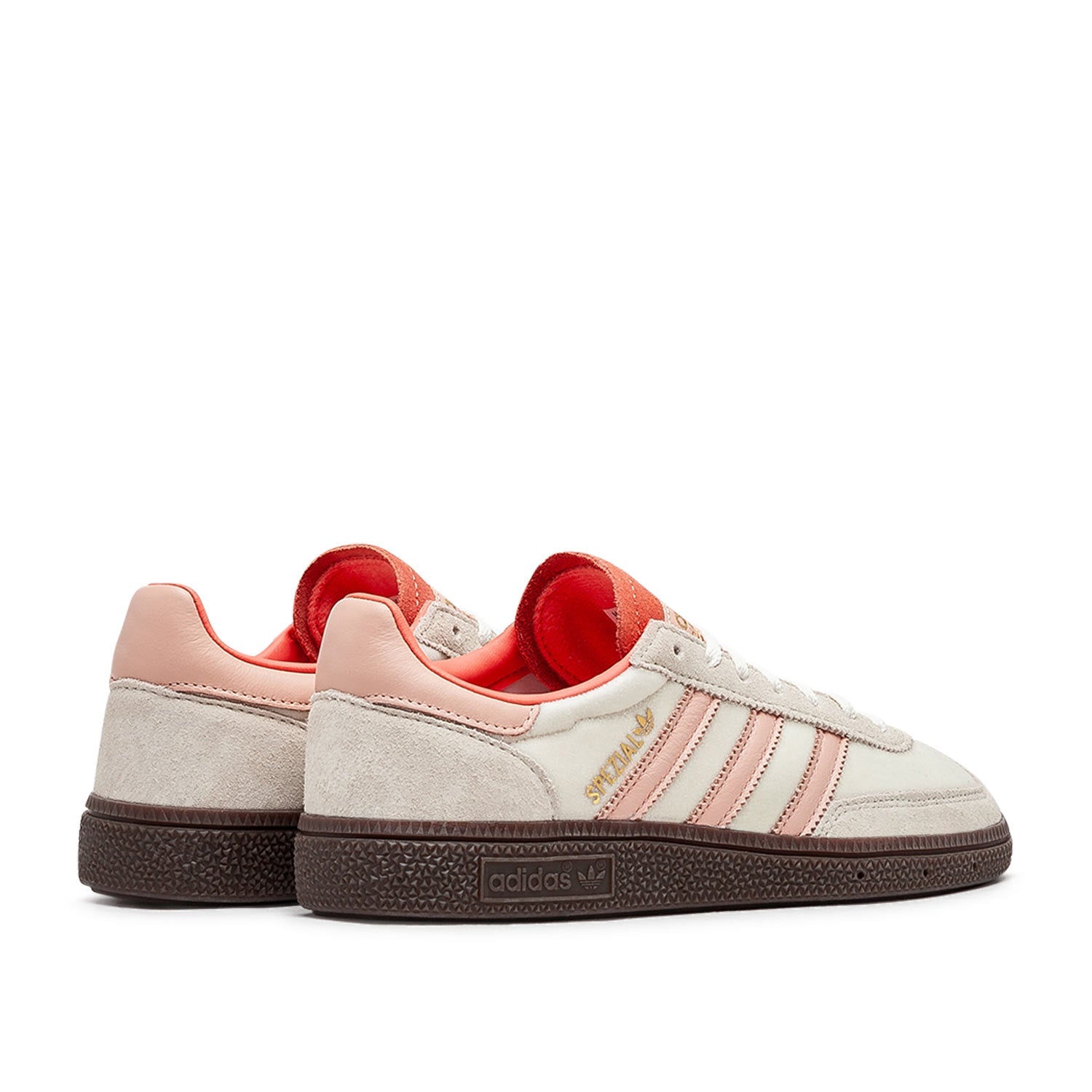Damen Handball Spezial Sneakers (Beige / Pink)