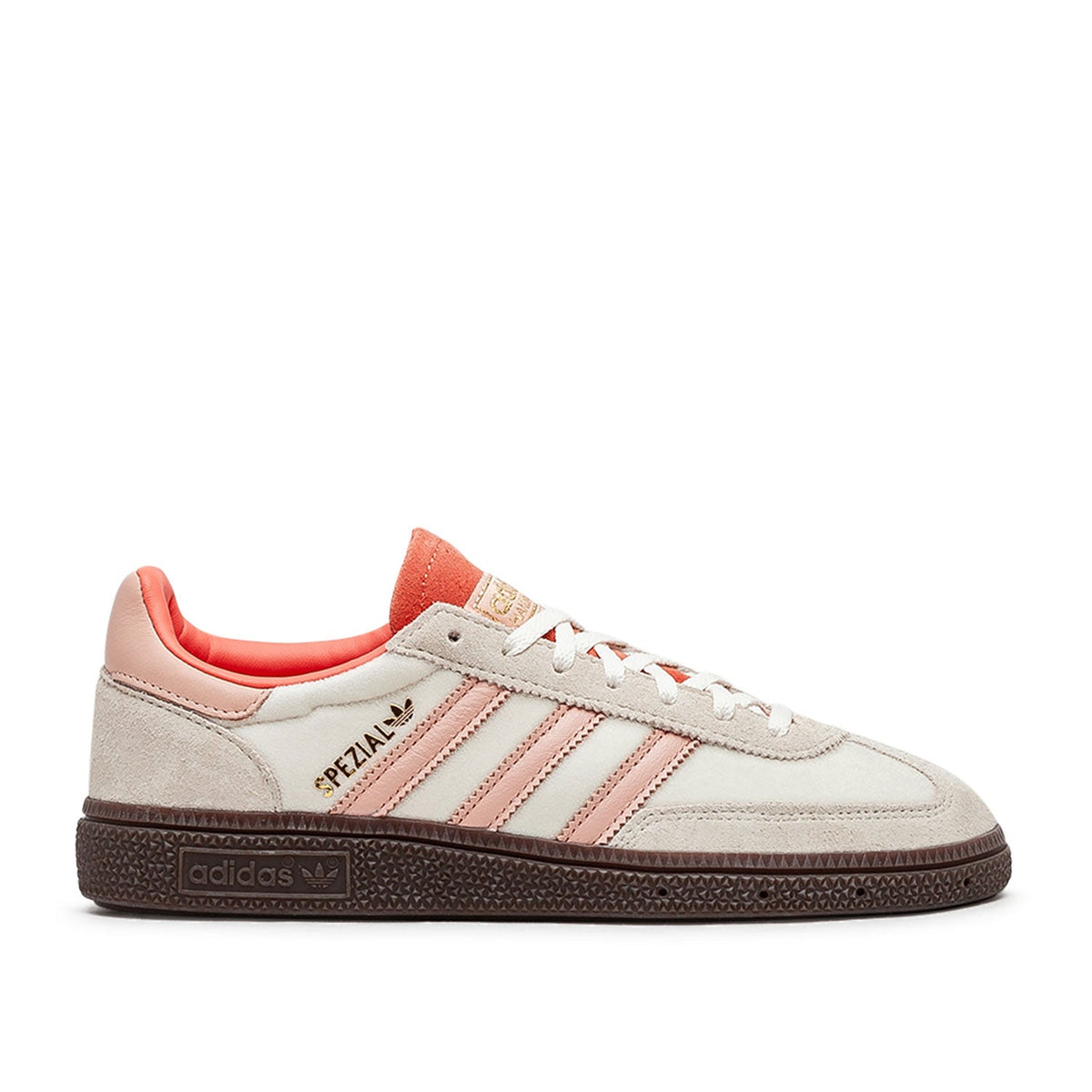 Damen Handball Spezial Sneakers (Beige / Pink)