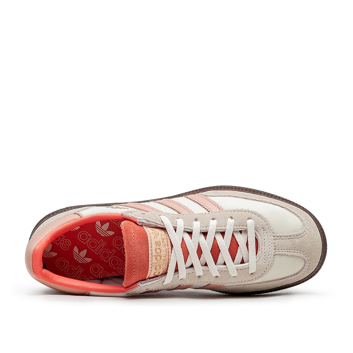 Damen Handball Spezial Sneakers (Beige / Pink)