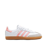 Klassische Samba OG Sneakers für Teenager (Weiß / Pink)