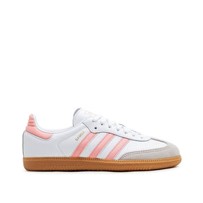 Klassische Samba OG Sneakers für Teenager (Weiß / Pink)