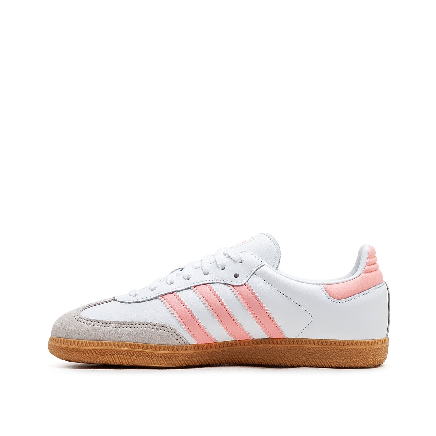 Klassische Samba OG Sneakers für Teenager (Weiß / Pink)