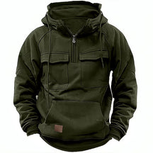 Winterpullover mit Kapuze