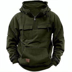 Winterpullover mit Kapuze