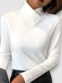 Eleganter Rollkragenpullover