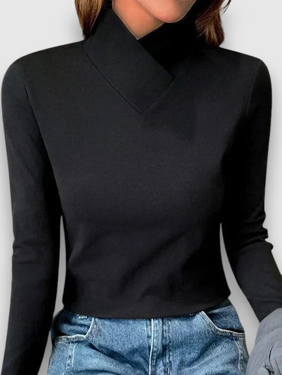 Eleganter Rollkragenpullover