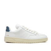 V-12 Stitch O.T. Leder-Sneaker (Weiß / Blau)