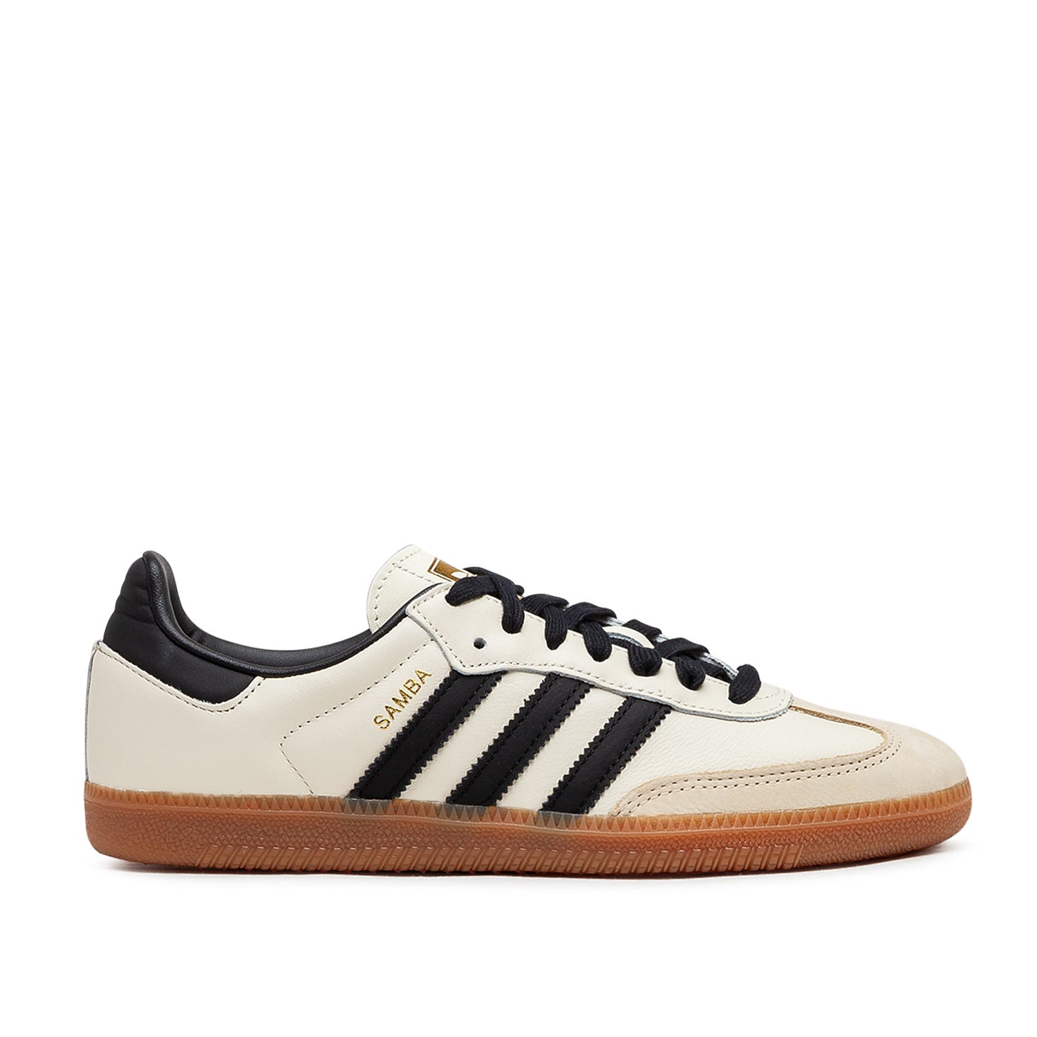 Damen Samba OG (Beige / Schwarz)