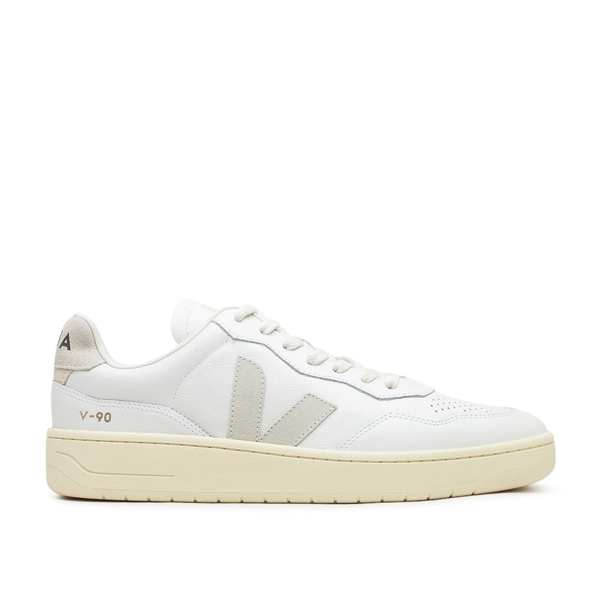 V-90 O.T. Leder-Sneaker (Grau / Weiß)