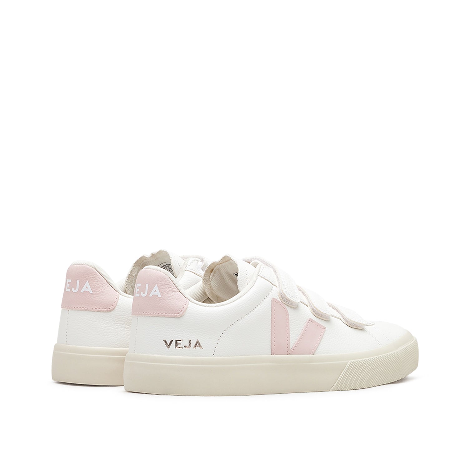 Damen-Sneaker „Recife Logo Chromefree Leather“ (Weiß / Pink)