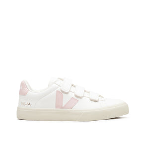 Damen-Sneaker „Recife Logo Chromefree Leather“ (Weiß / Pink)