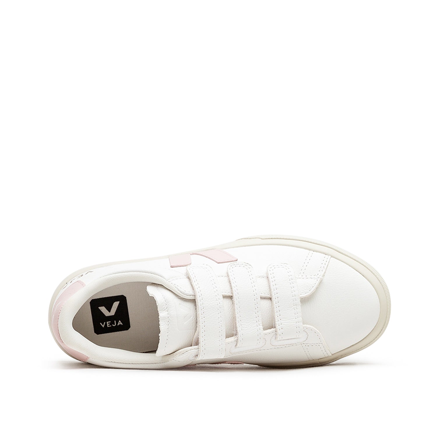 Damen-Sneaker „Recife Logo Chromefree Leather“ (Weiß / Pink)