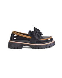 Valerie Bow Plateau-Loafer