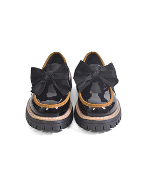 Valerie Bow Plateau-Loafer