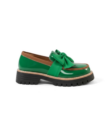 Valerie Bow Plateau-Loafer
