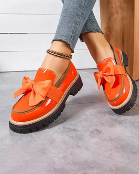 Valerie Bow Plateau-Loafer