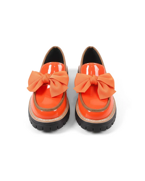 Valerie Bow Plateau-Loafer