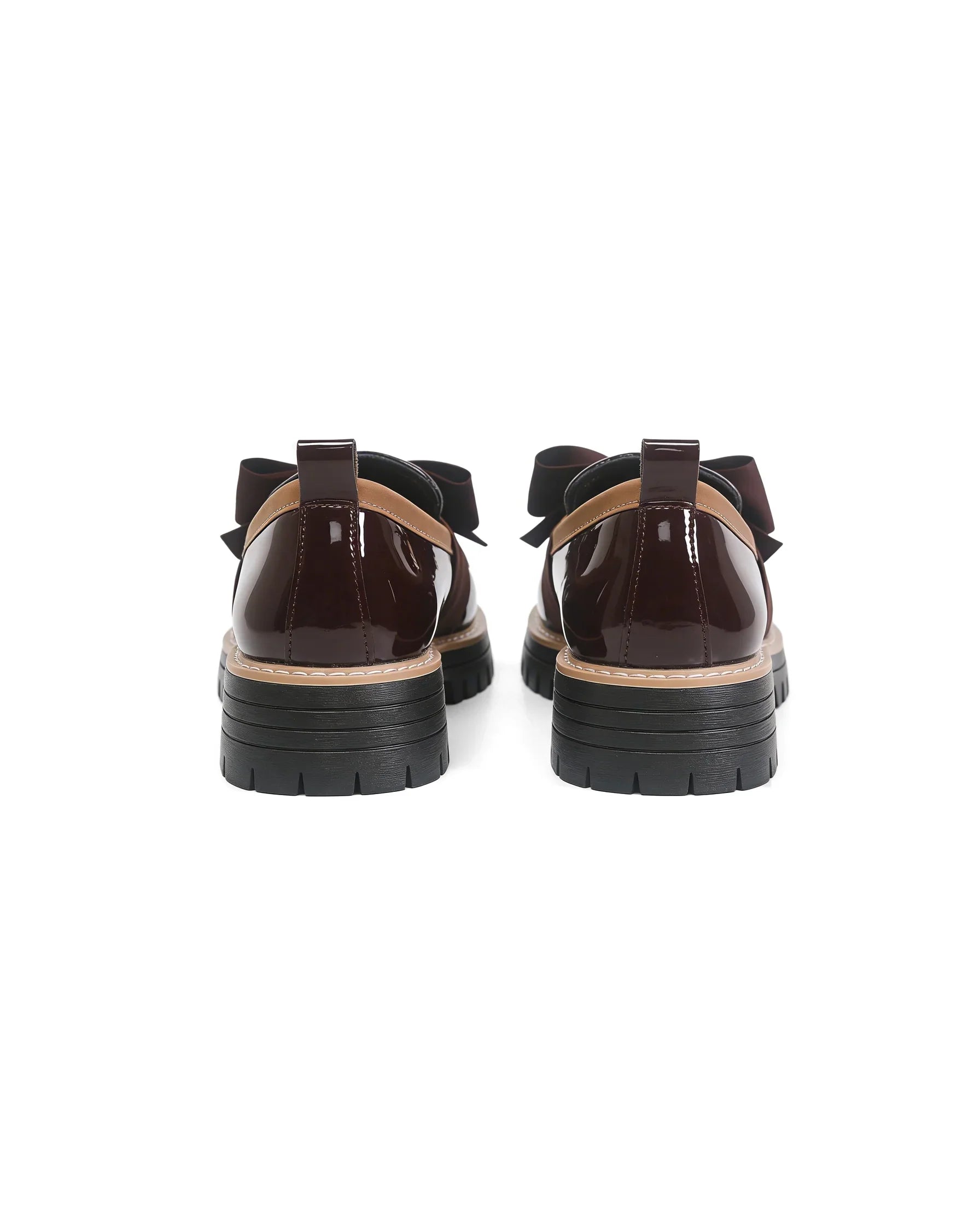 Valerie Bow Plateau-Loafer