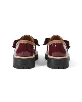 Valerie Bow Plateau-Loafer