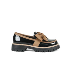 Valerie Bow Plateau-Loafer