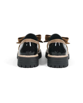 Valerie Bow Plateau-Loafer