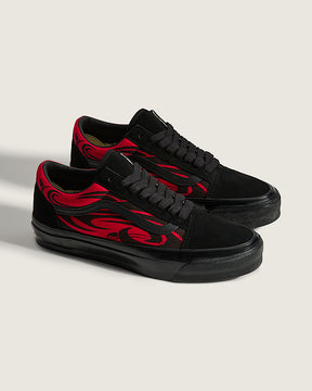 Premium Old Skool Checkerboard (Schwarz / Rot)