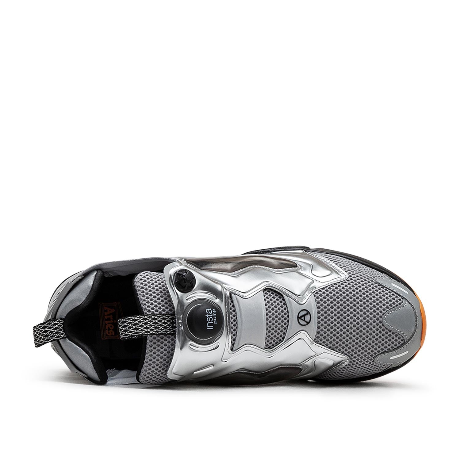 Kollaboration Instapump Fury 94 (Grau / Silber)