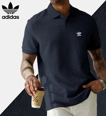 AD™ | Herren Strukturiertes Classic Polo