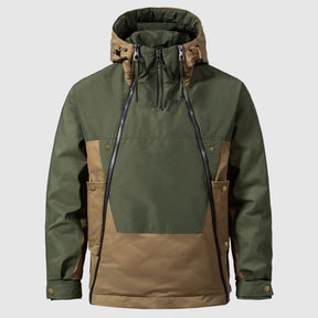 Winddichte und atmungsaktive Jacke