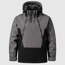 Winddichte und atmungsaktive Jacke