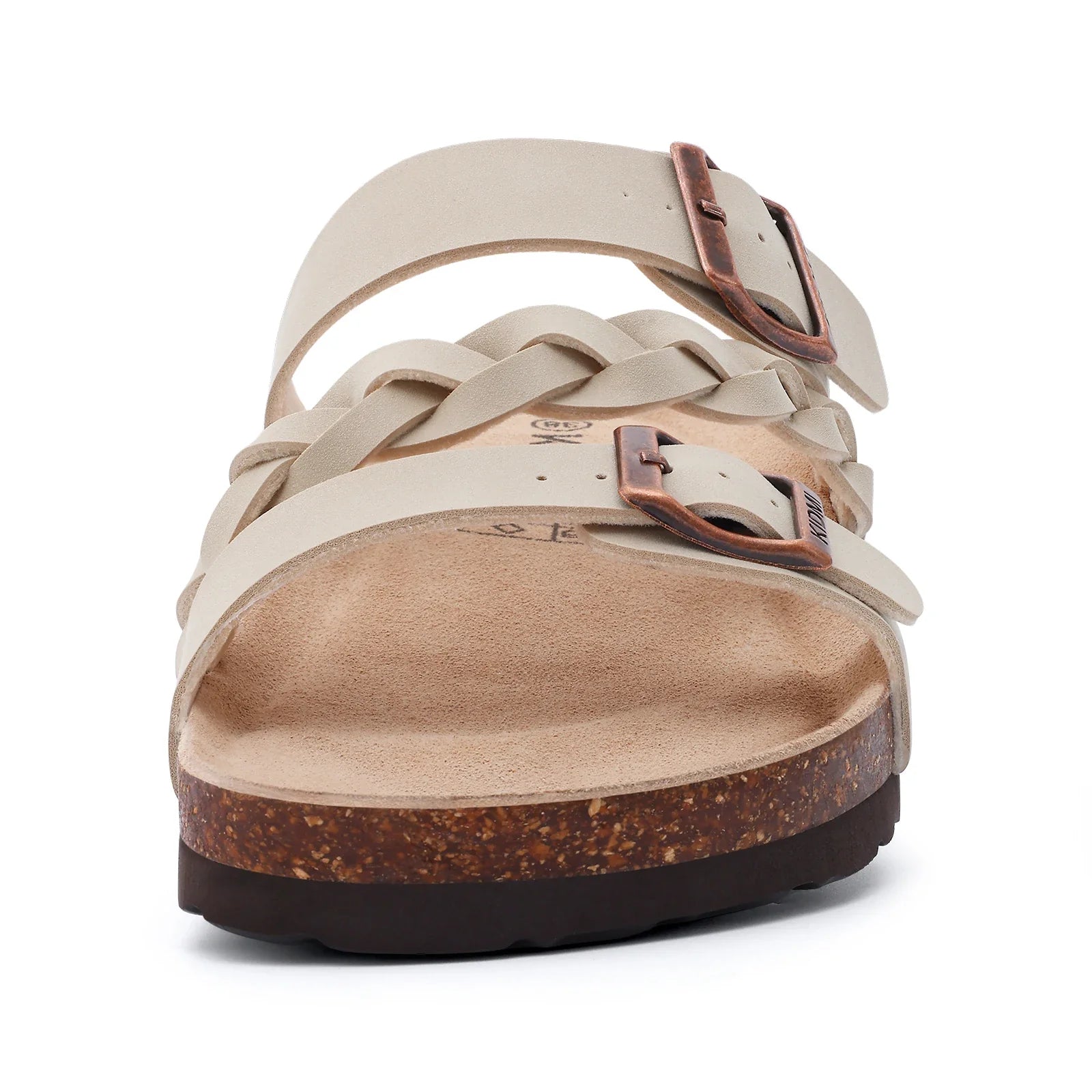 Arden Geflochtene Kork-Komfortsandalen