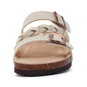 Arden Geflochtene Kork-Komfortsandalen