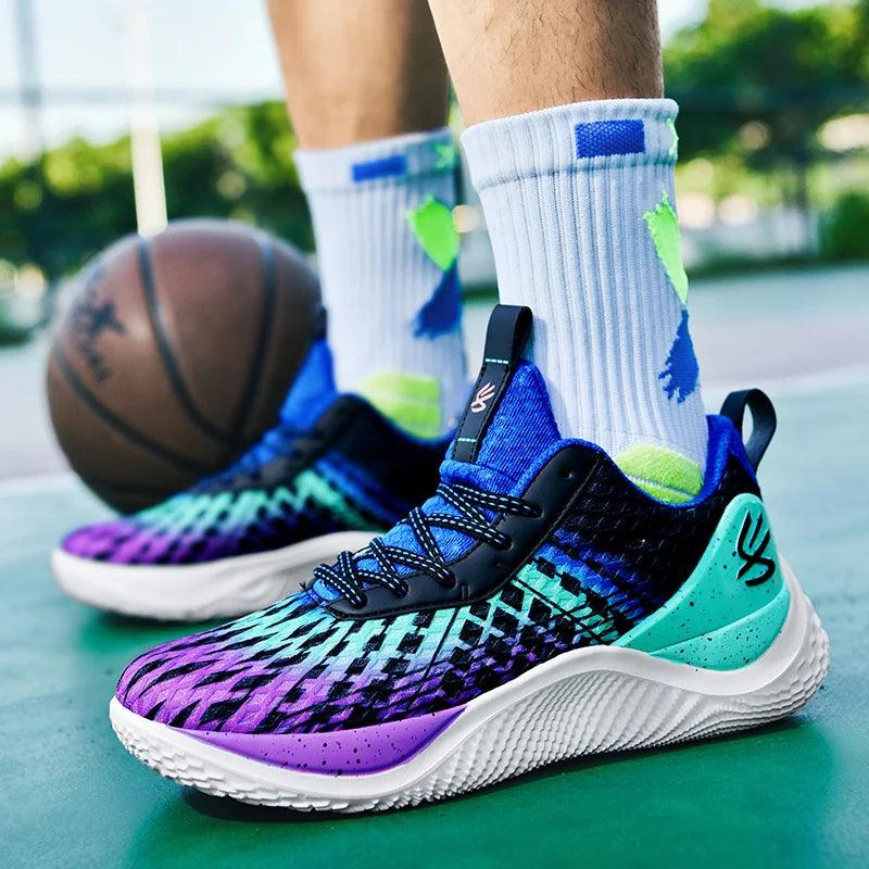 Atmungsaktive rutschfeste Basketballschuhe | FlexMove Design