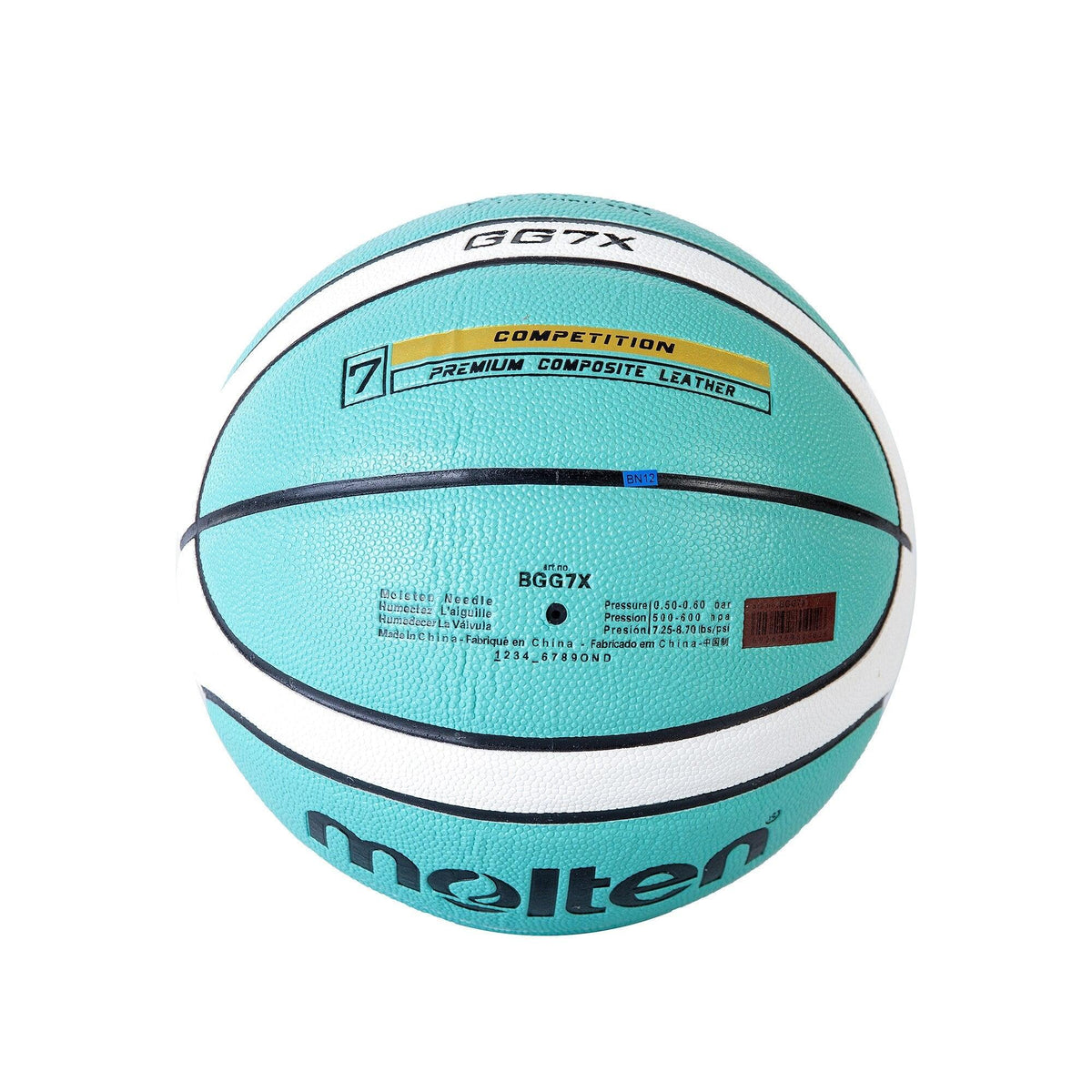 Offizieller Basketball aus Leder, „Blue Edition“