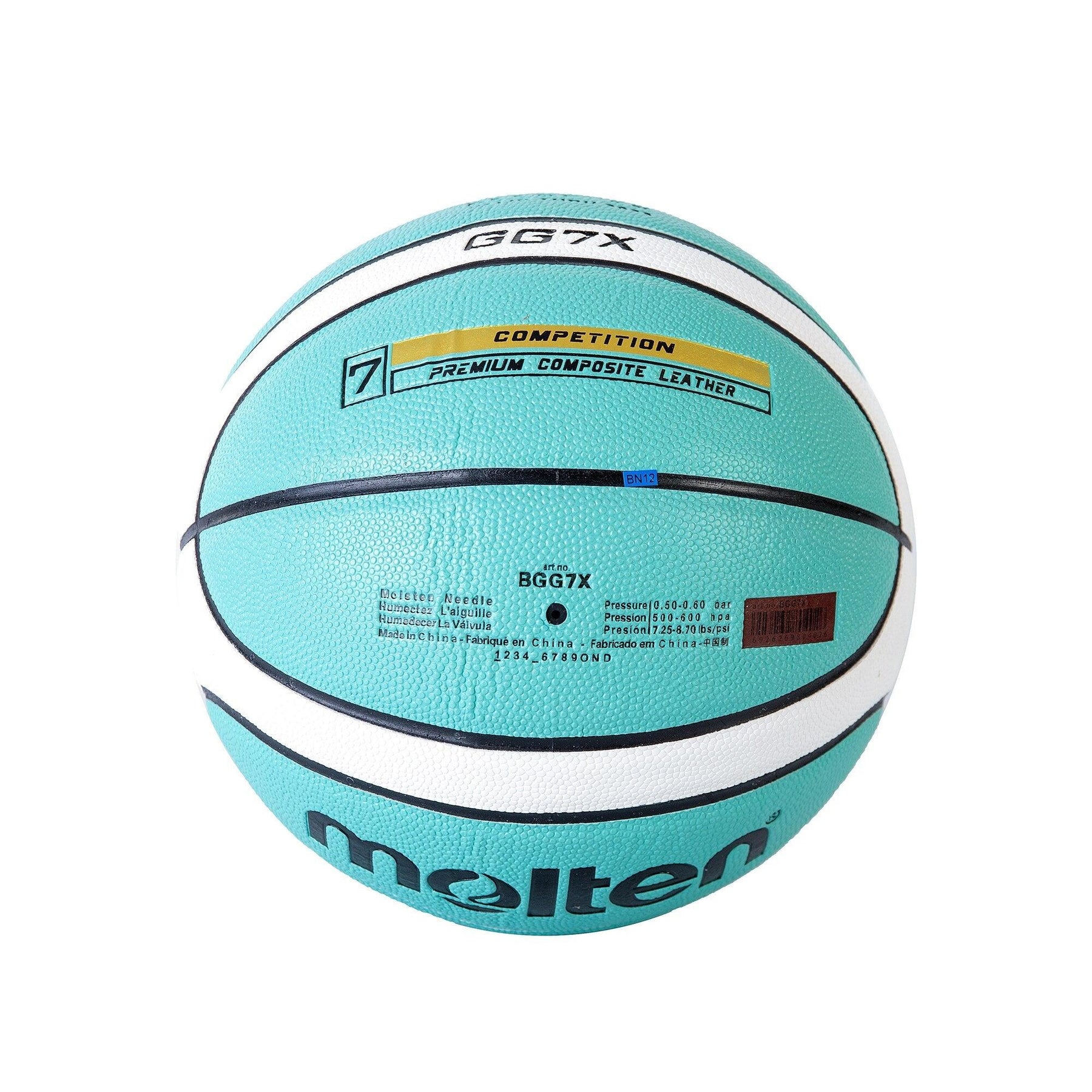 Offizieller Basketball aus Leder, „Blue Edition“