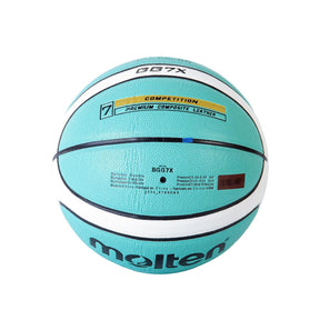 Offizieller Basketball aus Leder, „Blue Edition“