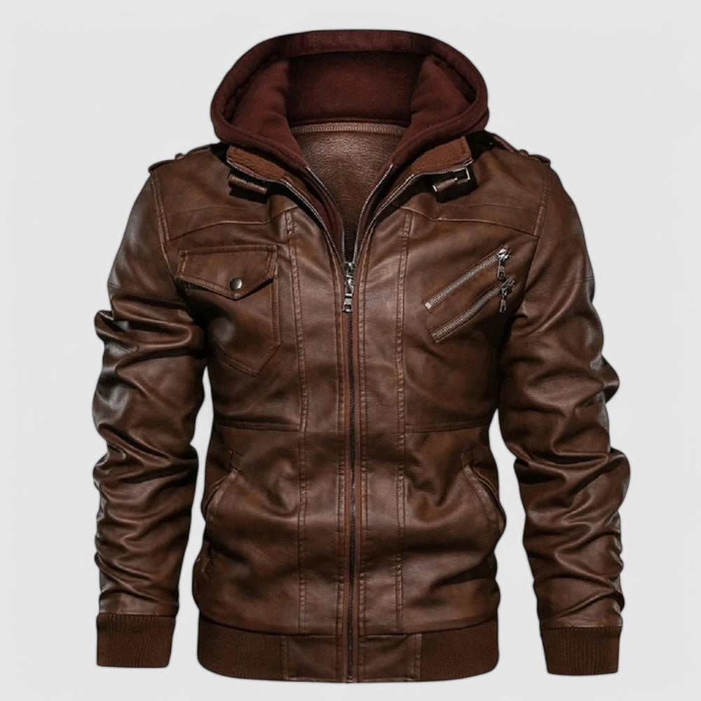 Teton Rider Kapuzen-Motorradjacke