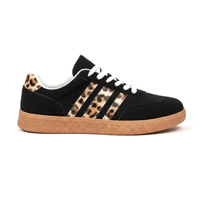 Samba Retro Black Leopard Turnschuhe