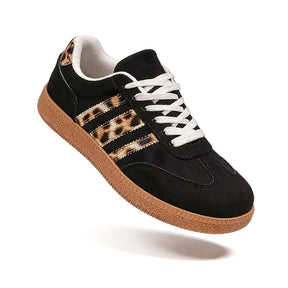 Samba Retro Black Leopard Turnschuhe