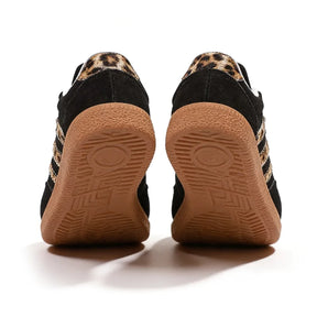 Samba Retro Black Leopard Turnschuhe