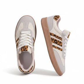 [Limitierte Auflage] Samba Retro-Leopard-Sneaker